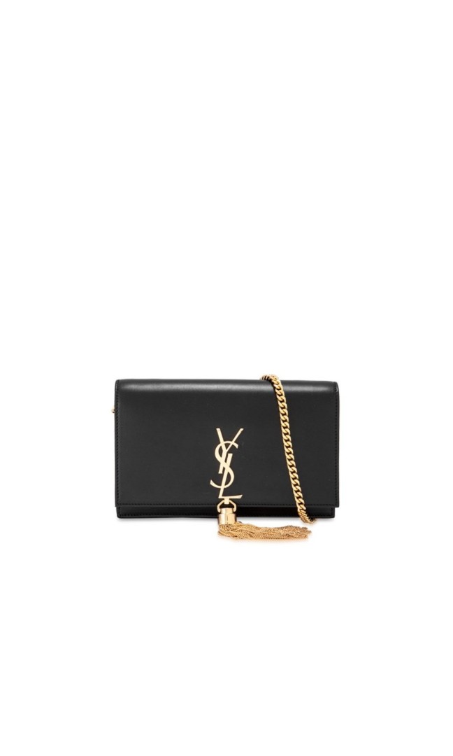 Ysl wallet on chain, Luxury, Bags & Wallets on Carousell