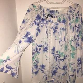 Sabrina Flower Shirt