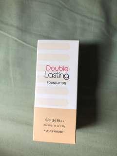 Double lasting foundation