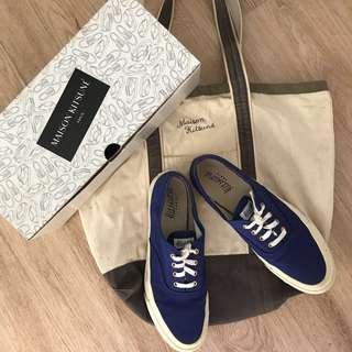 Maison Kitsuné Canvas Sneakers