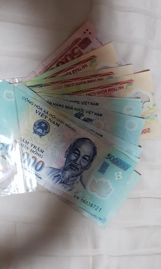 5 719 000 VND Vietnam Dong To Exchange For Singapore SGD Currency 