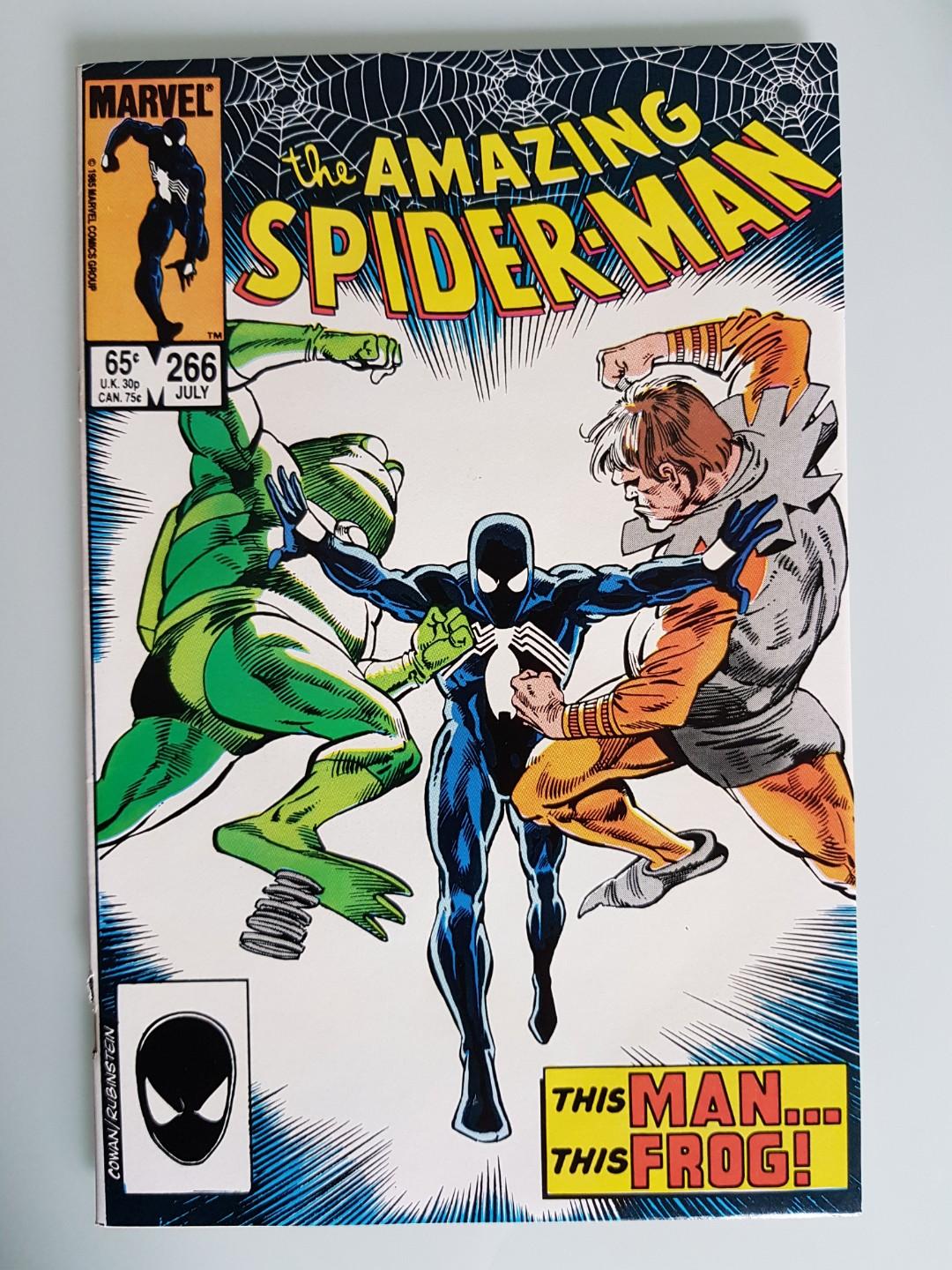 Amazing Spider Man Vol 1 266 Books Stationery Comics Manga On Carousell