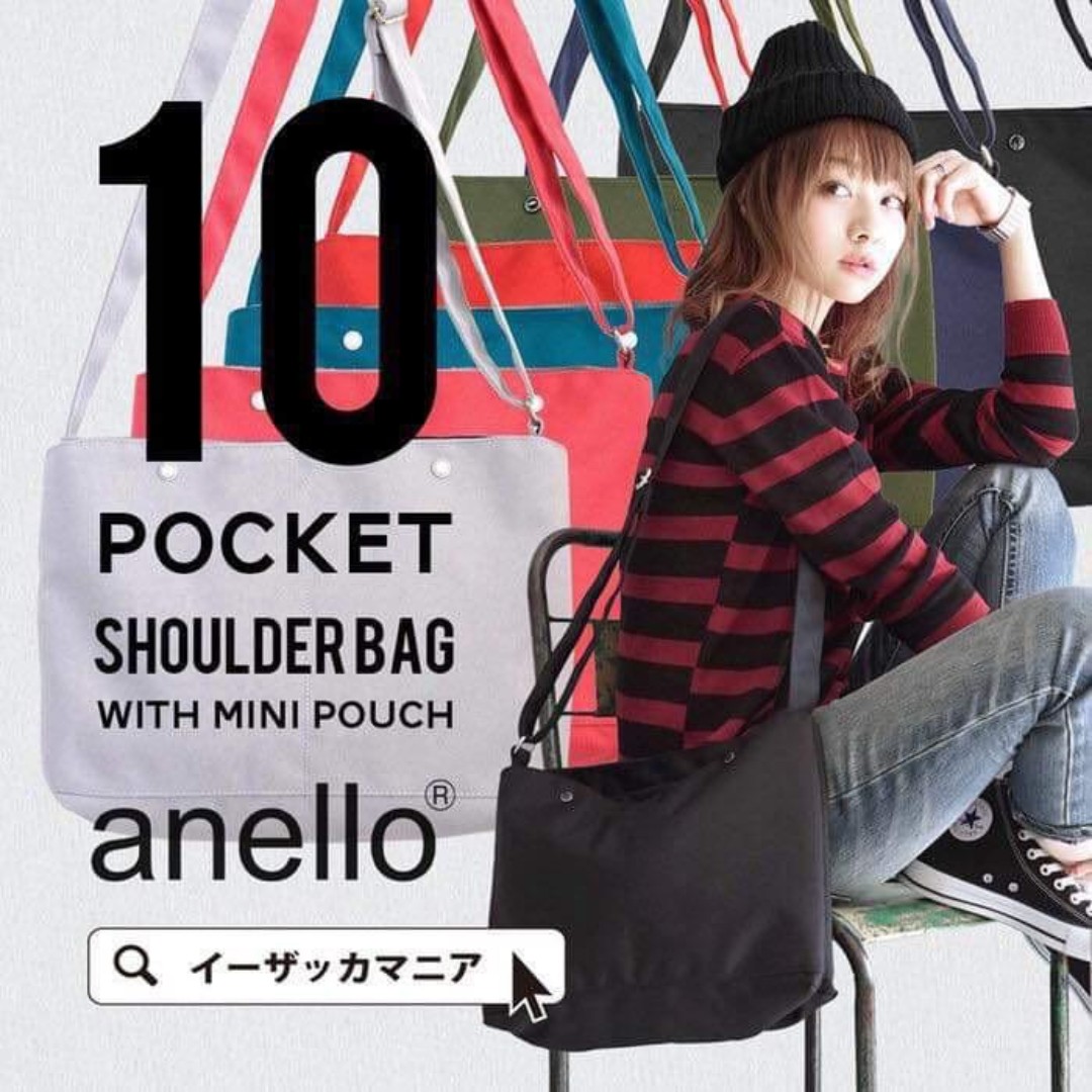 Anello Medium Sling Bag Black, Women's Fashion, Bags & Wallets, Cross