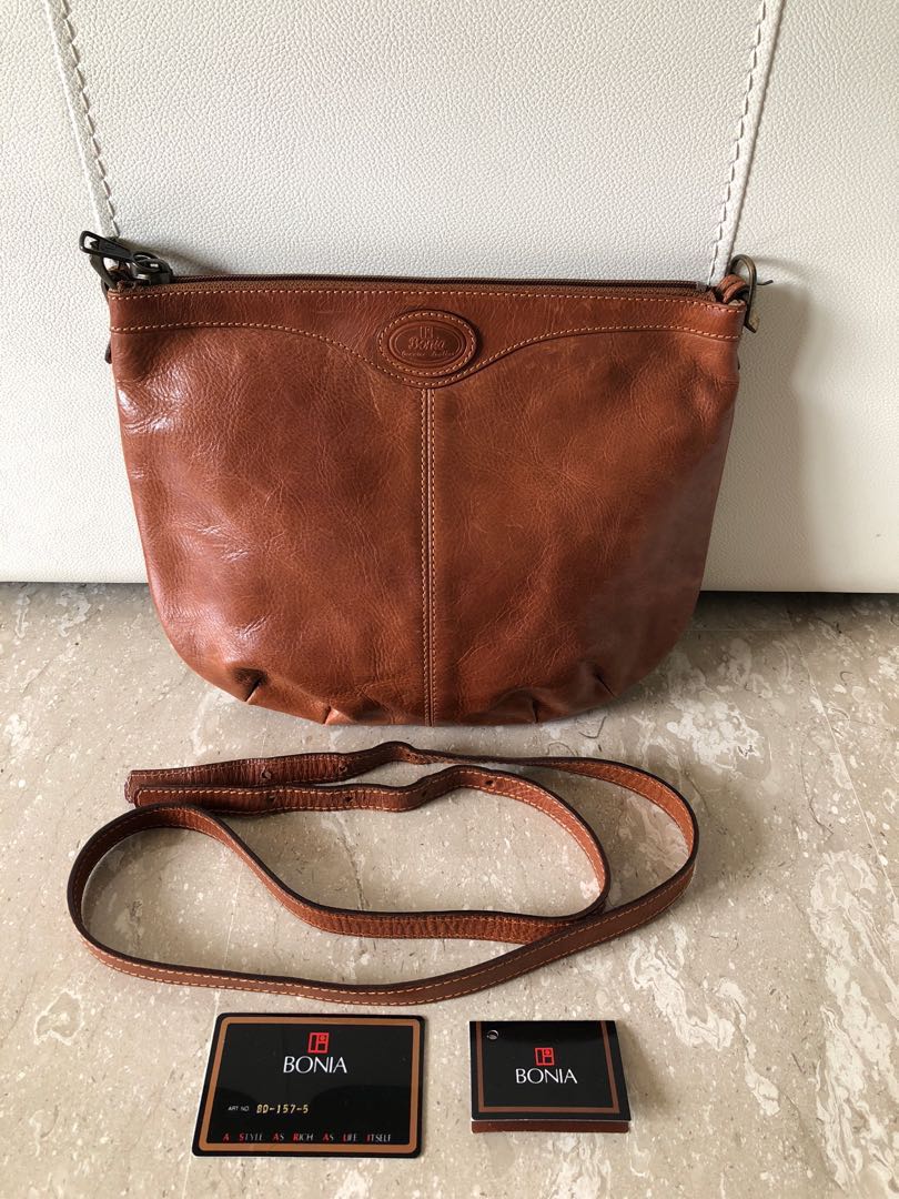 Auth Vintage Bonia Leather 3 Way Bag Women s Fashion Bags