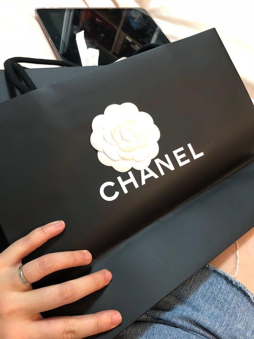 Authentic Chanel packaging (dust bag, box and paper bag) , Luxury,  Accessories on Carousell