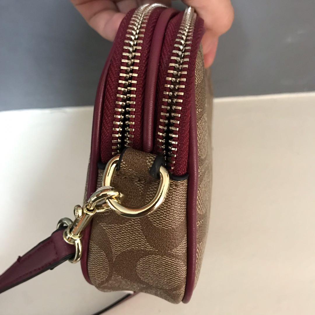 coach 2 zipper sling bag