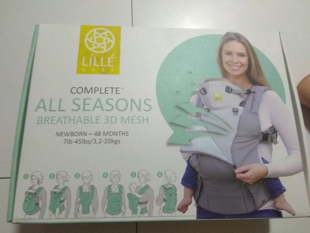 lille 6 in 1 baby carrier