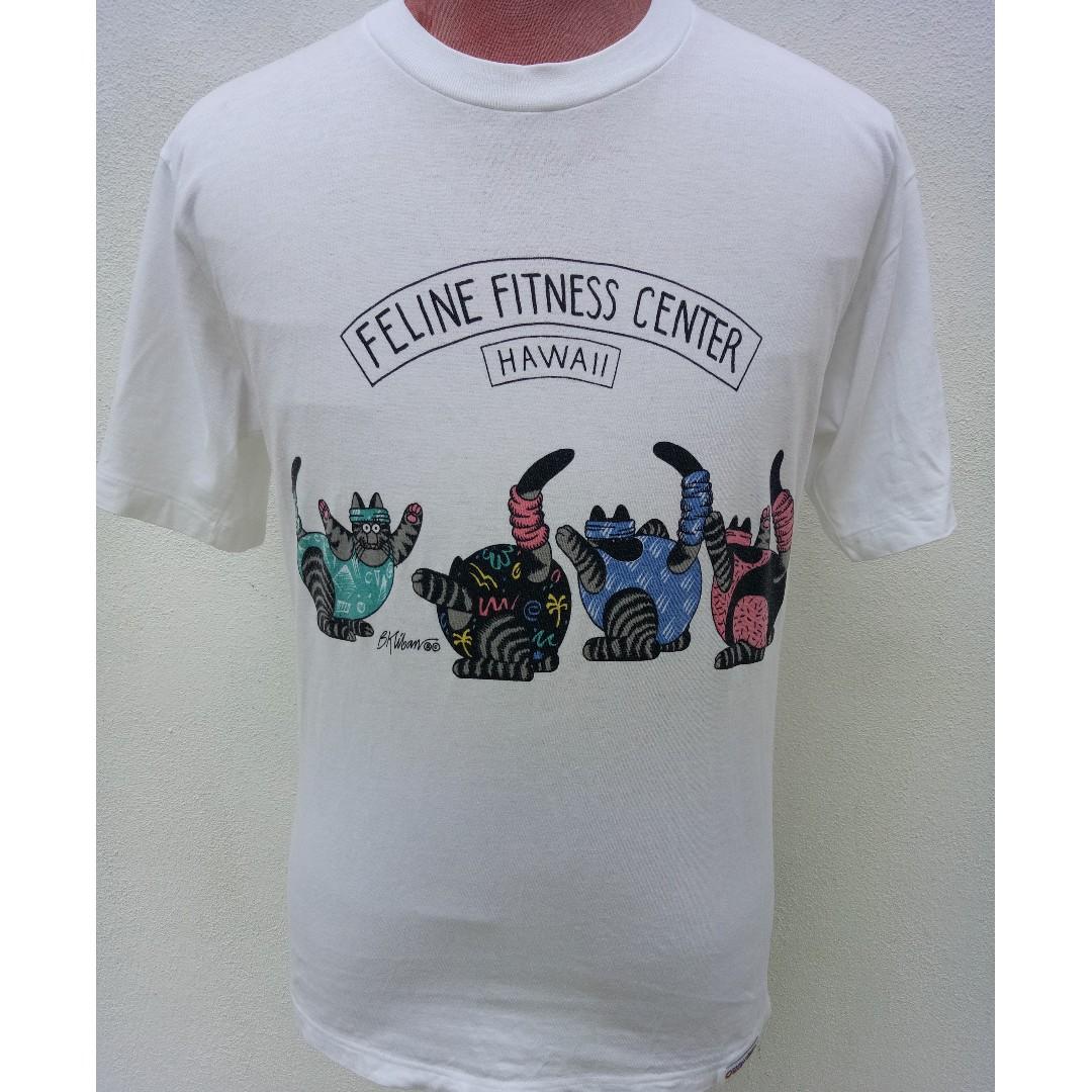 BAJU HAWAII KUCING GEMUK, Menu0027s Fashion, Clothes, Tops on Carousell