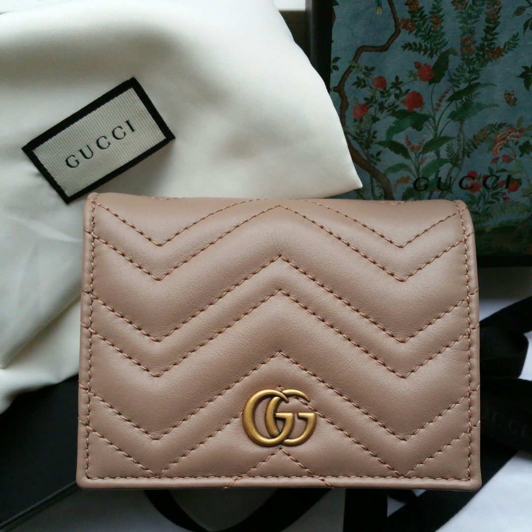 gucci marmont compact wallet