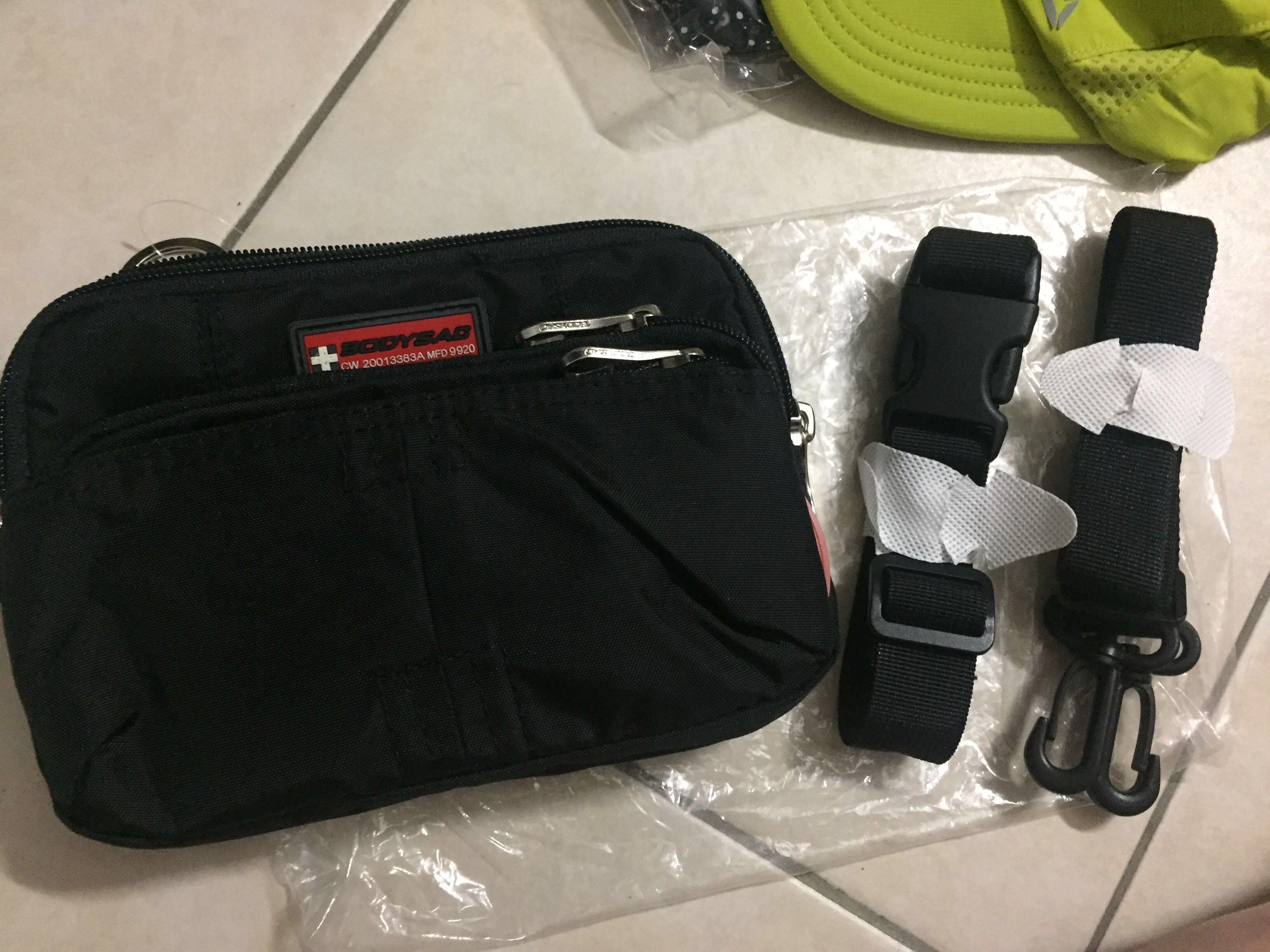 cross logo brand bag