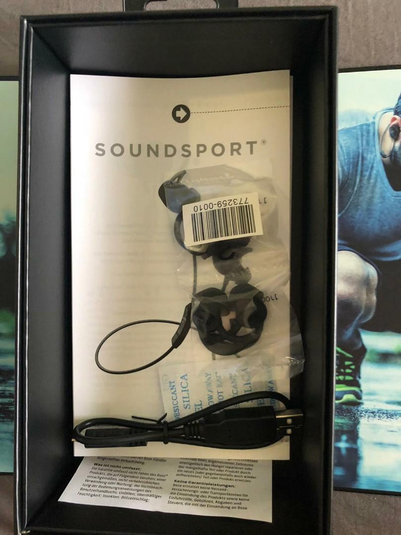 Bose Soundsport Wireless Used Audio Earphones on Carousell