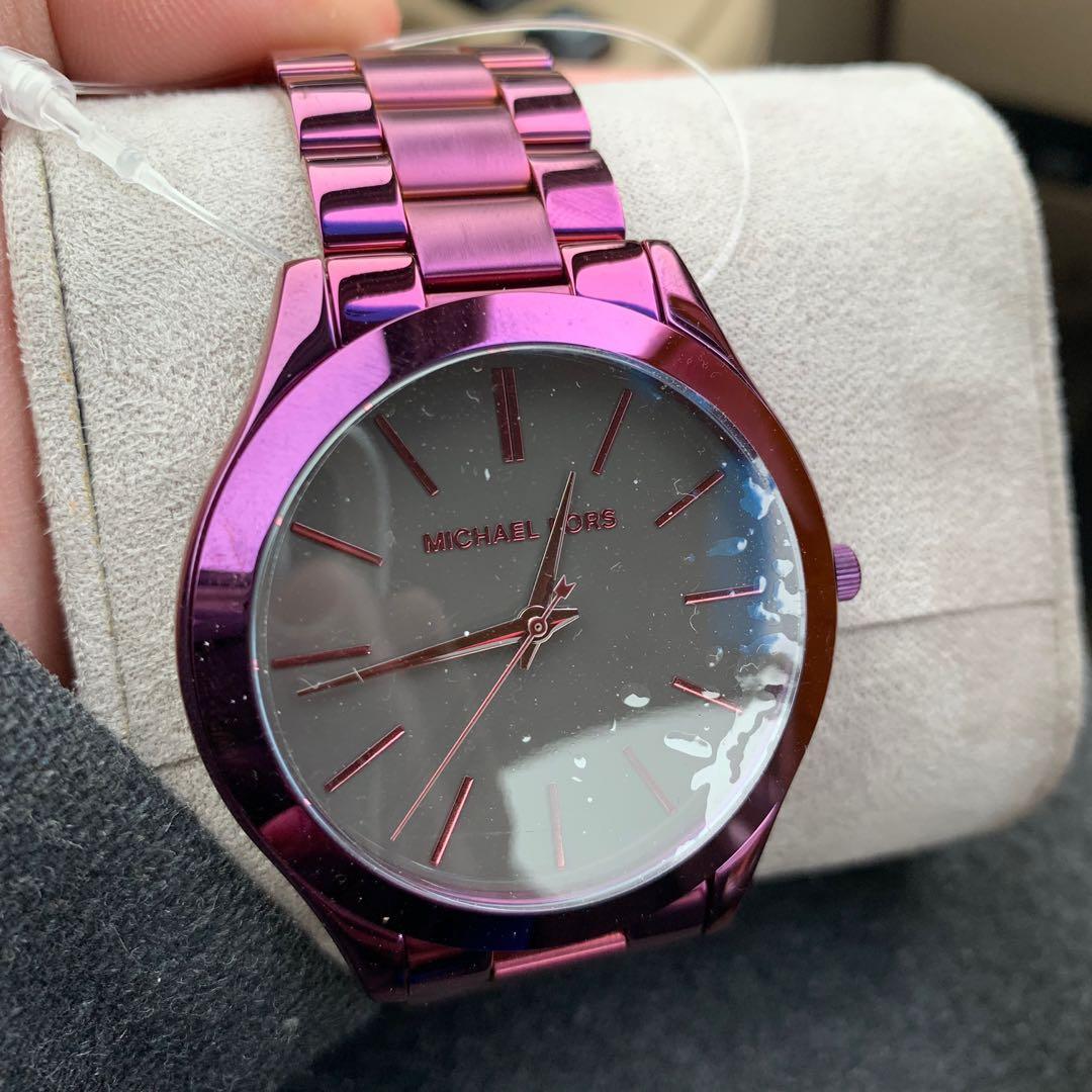 Mk smartwatch sale purple