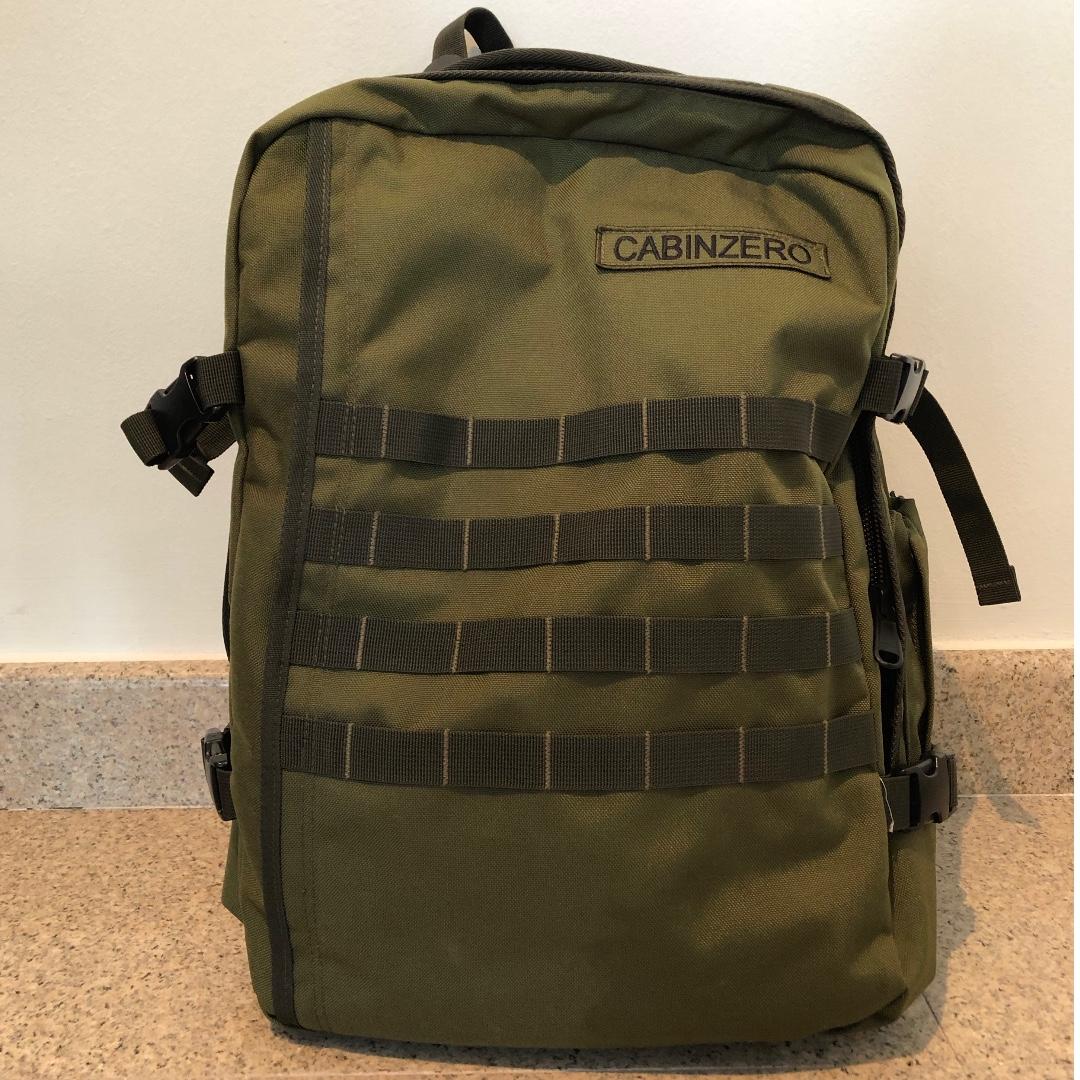 Cabinzero Military 36L in Military Green Color – THIS IS FOR HIM