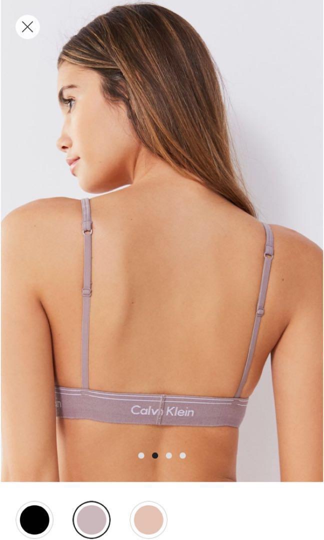 Calvin klein clearance heritage triangle bralette
