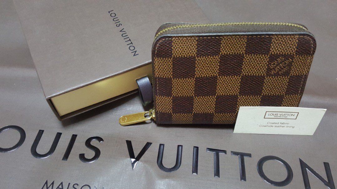 VUITTON Zippy Coin Damier Ebene Wallet N63070, Luxury, Bags & Wallets on Carousell