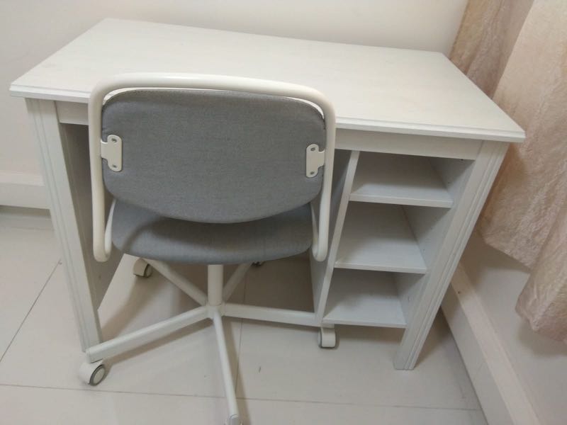 Computer chair & table, Furniture & Home Living, Furniture, Tables & Sets on Carousell