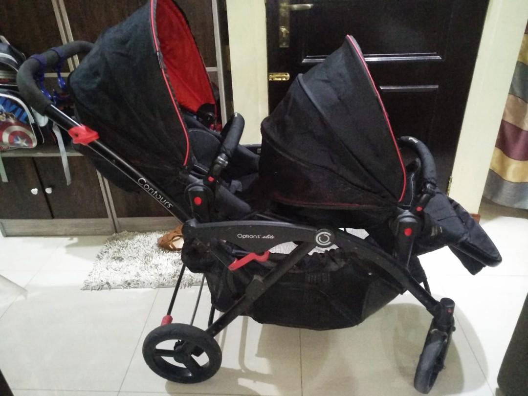 contours options elite tandem stroller canada