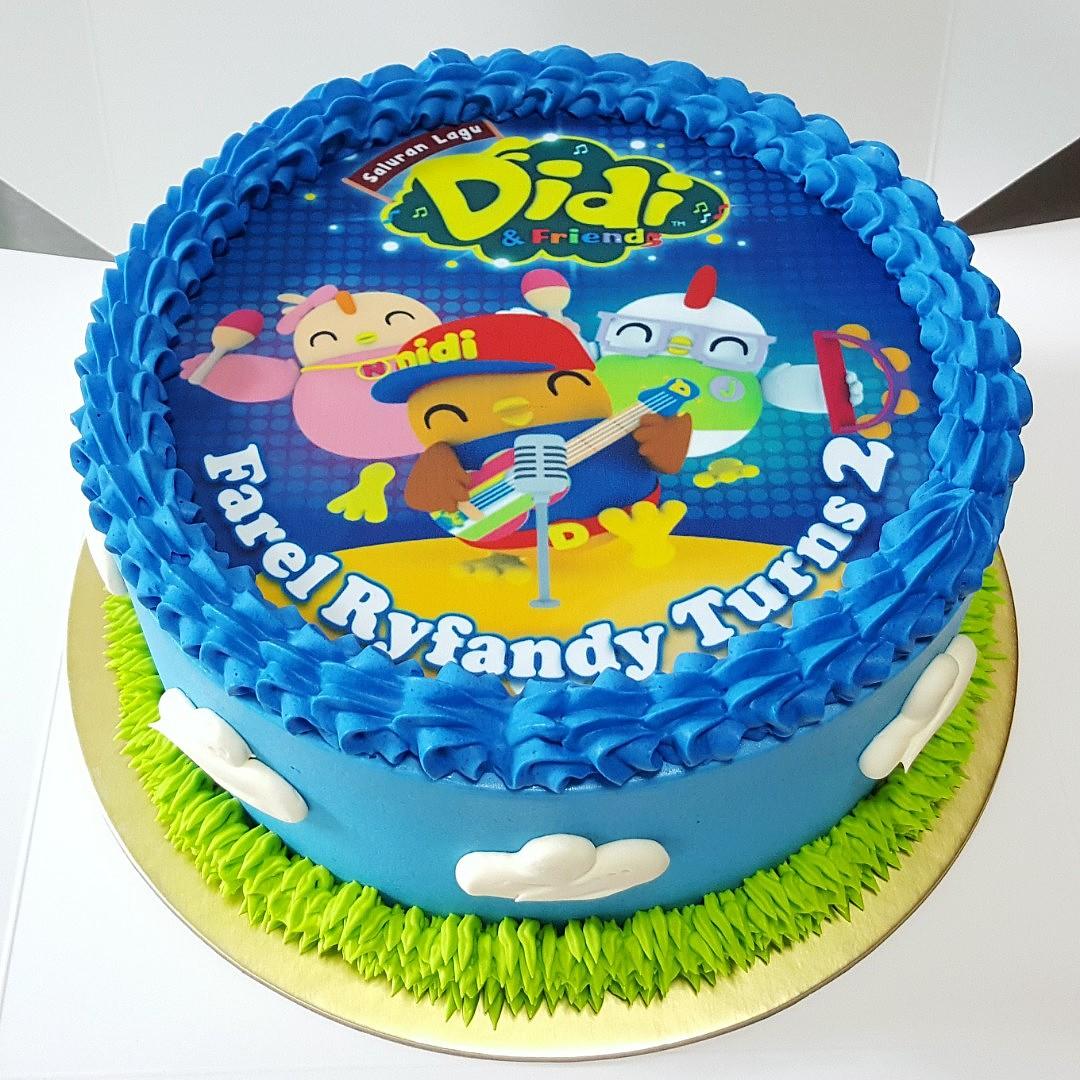 Didi And Friends Customise Photo Cake Food Drinks Baked Goods On Carousell