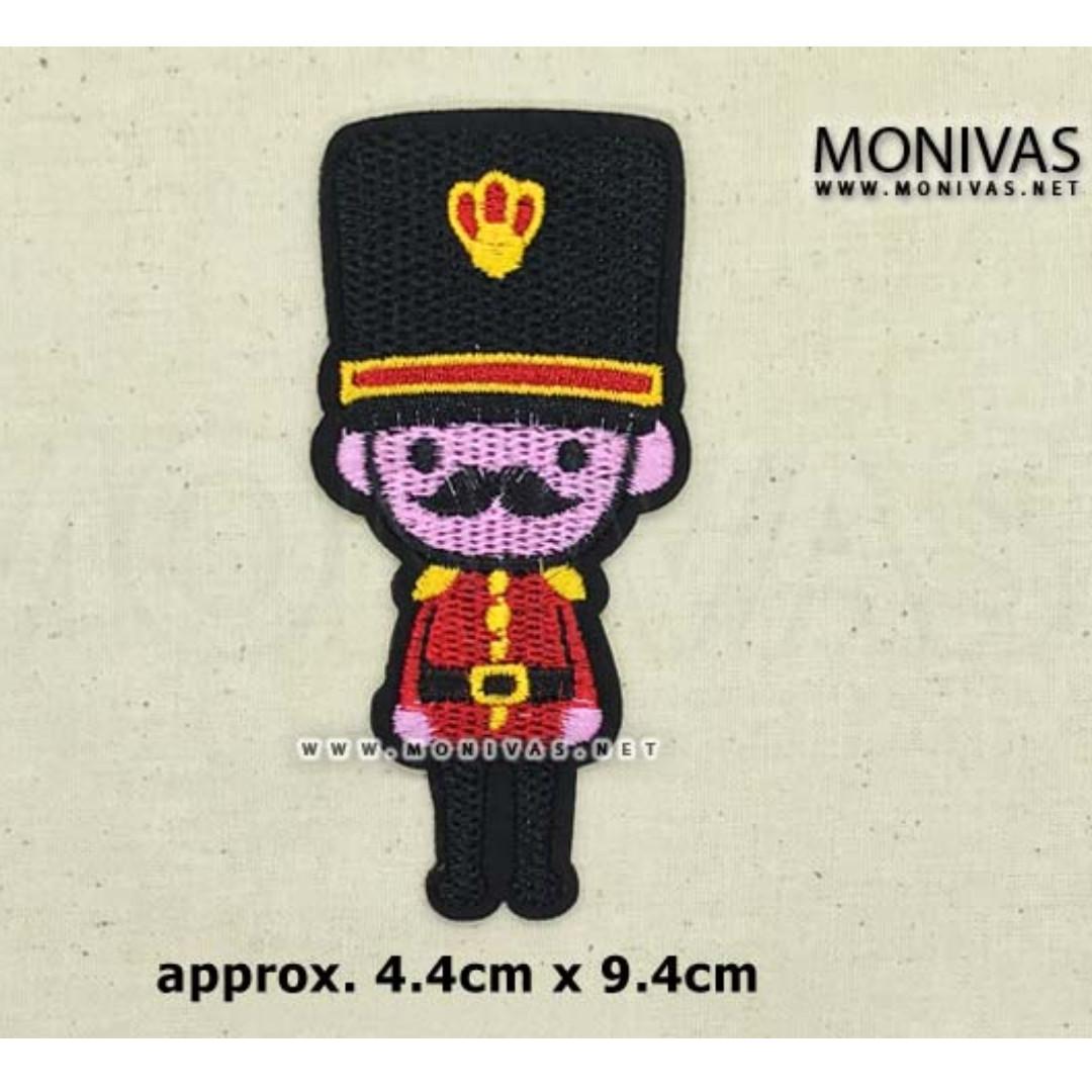 Diy Embroidery Iron On Patch Pop Art Fashion Applique Toy Soldier