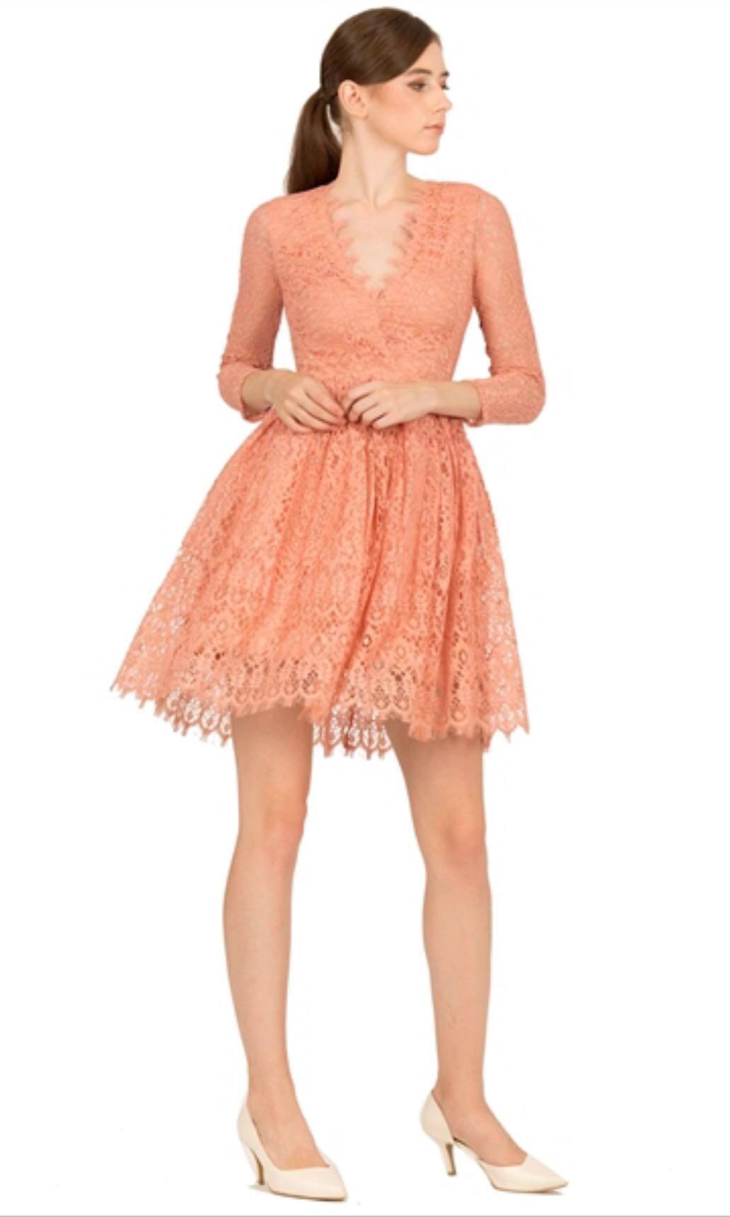 blush colour dresses