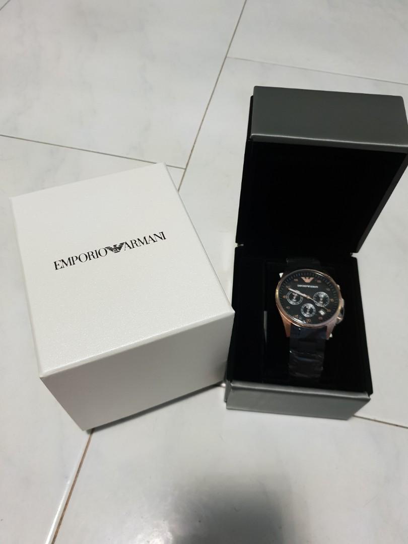 emporio armani orologi women's watch