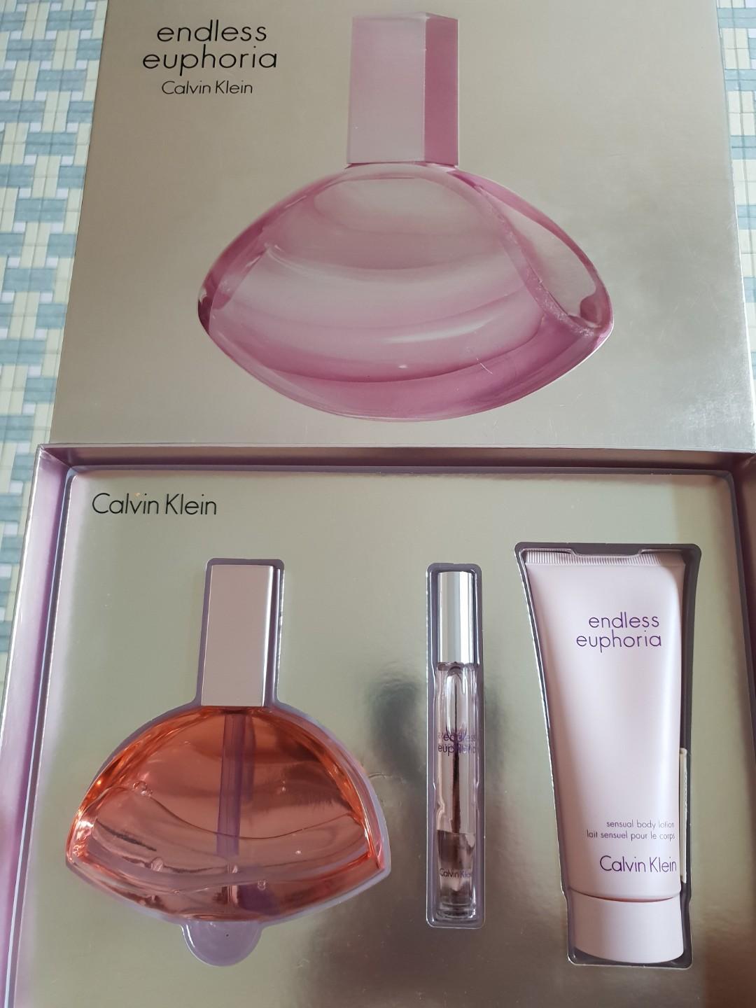 Endless Euphoria by Calvin Klein, Beauty & Personal Care, Fragrance &  Deodorants on Carousell