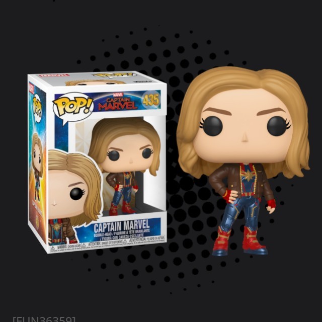 funko pop marvel captain marvel