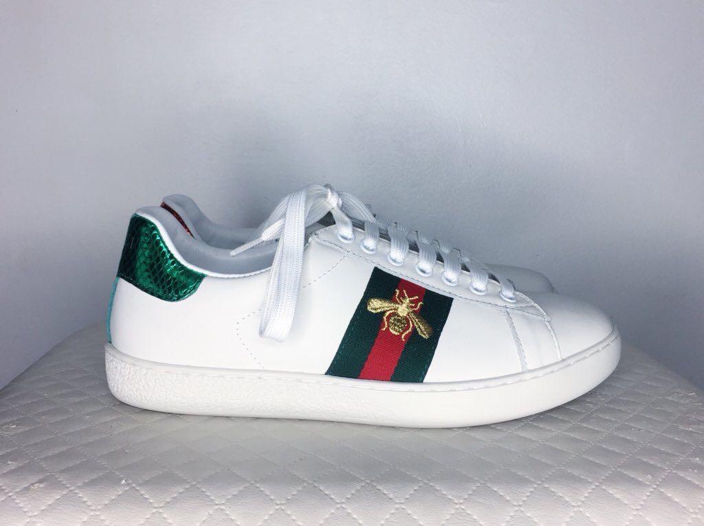 gucci ace embroidered