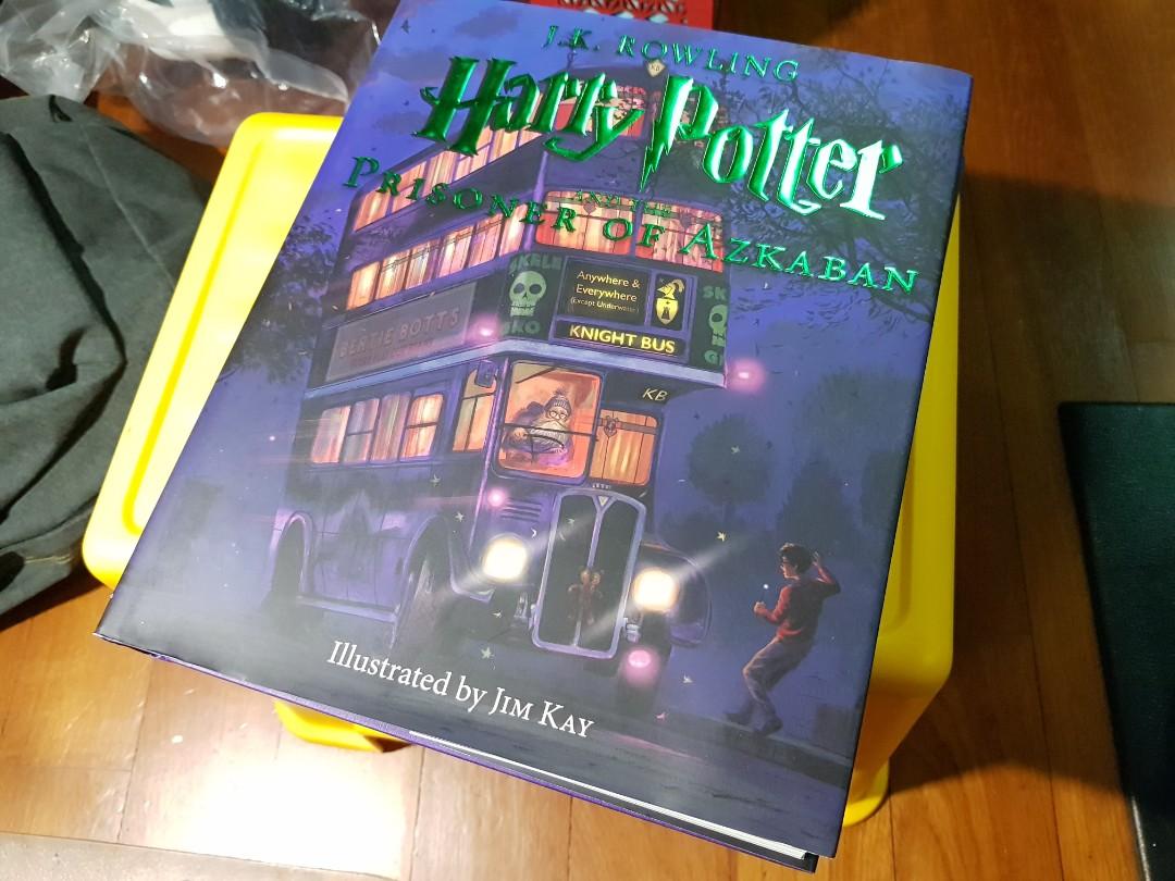 Harry Potter And The Prisoner Of Azkaban Illustrated Art Book Books Stationery Children S Books On Carousell