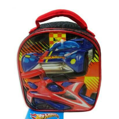 hot wheels lunch bag