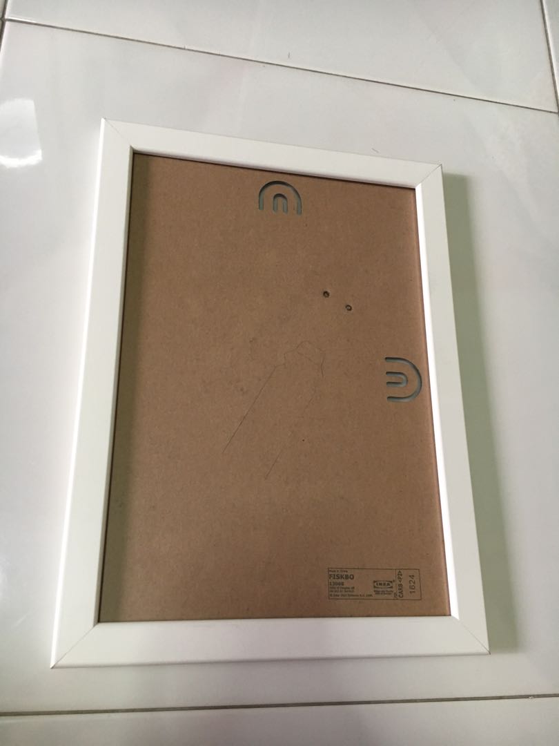 Ikea Photo Frame A4 white, Furniture & Home Living, Home Decor, Frames