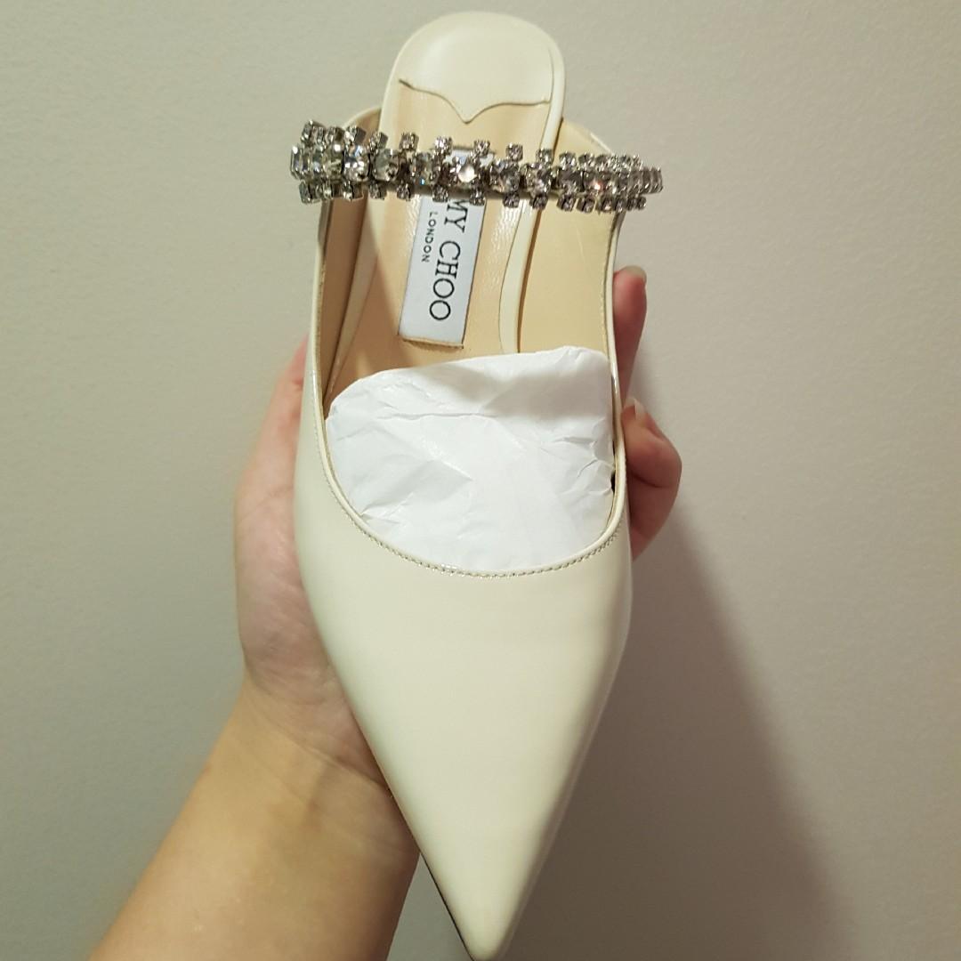 jimmy choo bing flat mules