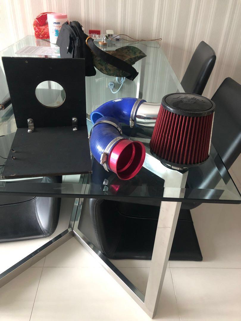 Ku0026N cold air intake (comes with heat shield and air suction tube), Car  Accessories, Accessories on Carousell