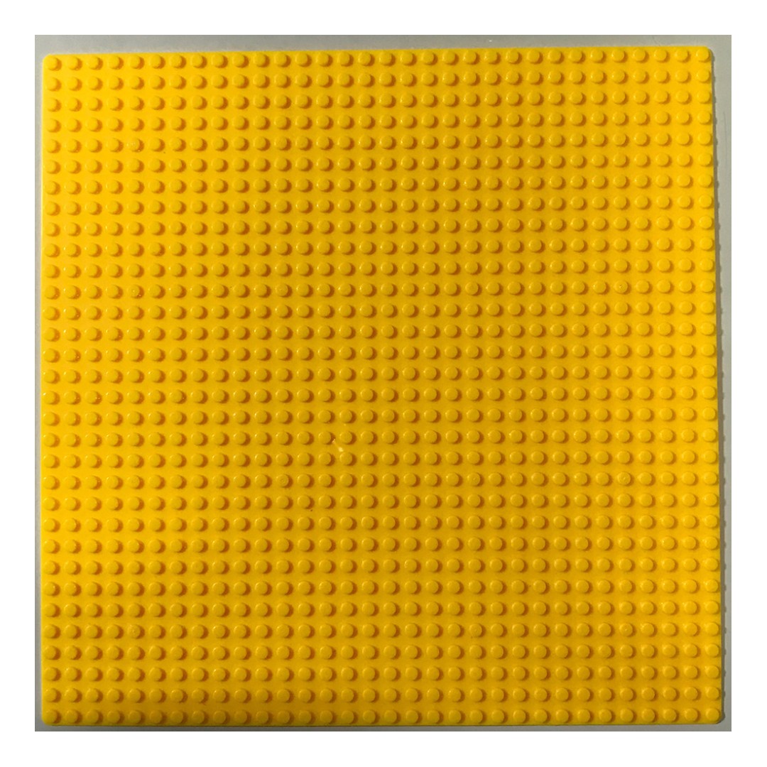 yellow lego baseplate