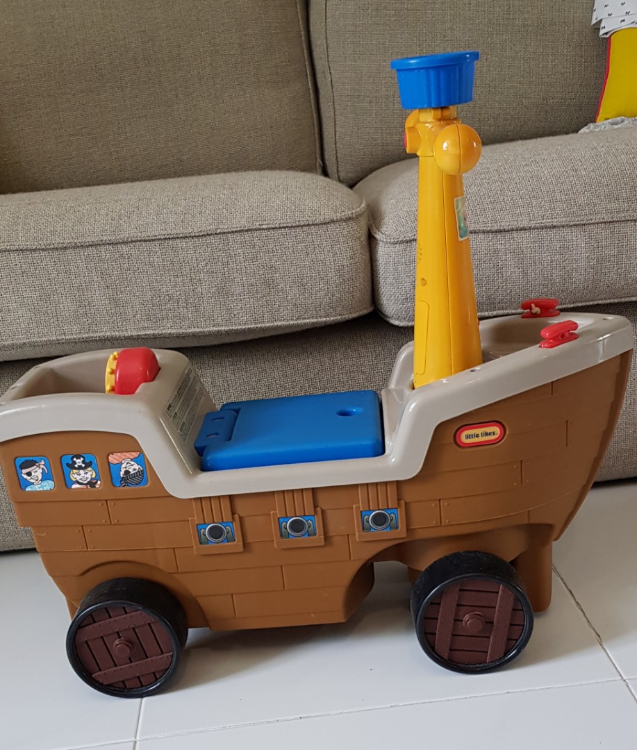 little tikes pirate ship bed manual