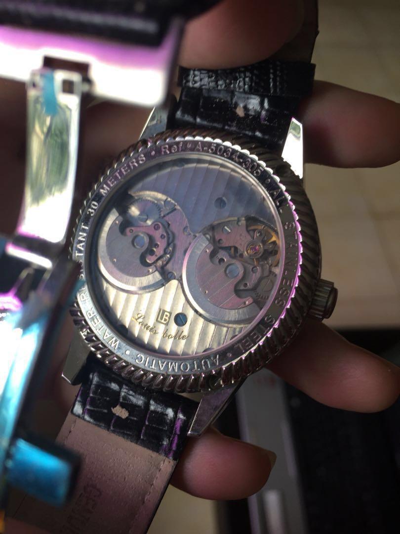 Louis bolle store automatic watch