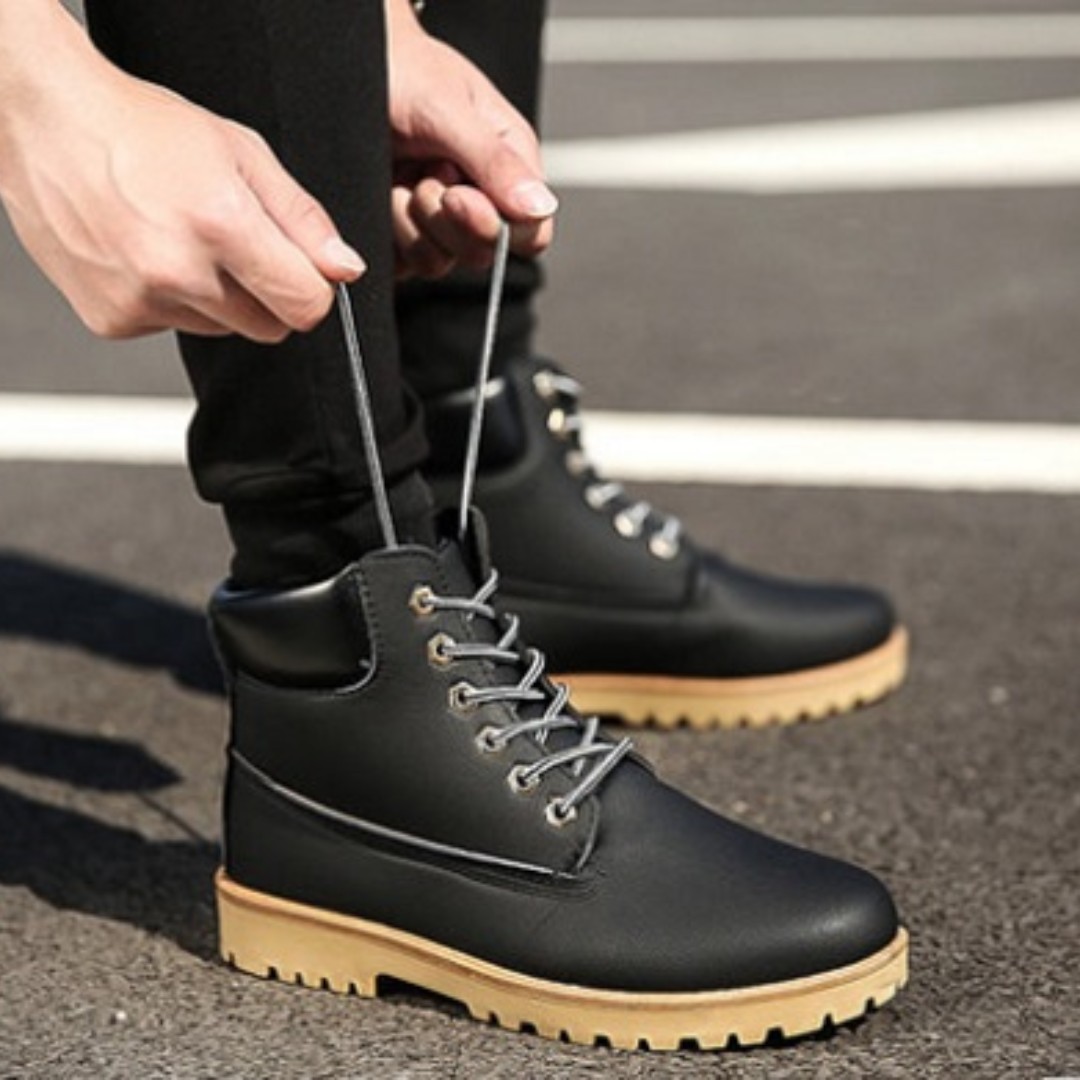 Korean boots clearance for men