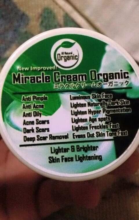 miracle cream organic