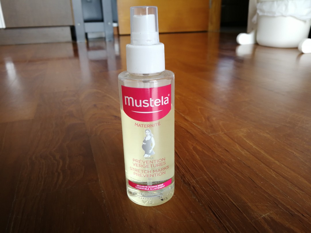 mustela stretch marks prevention oil 105ml