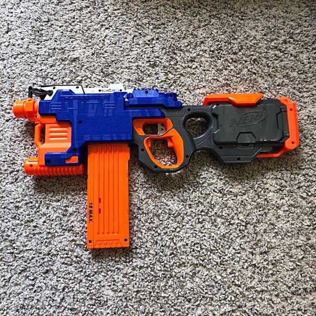 Nerf Gun hyperfire elite mod