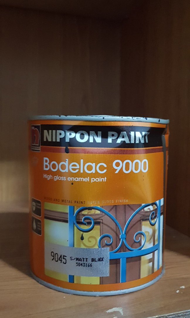 Nippon Paint Matt Black, Hobbies & Toys, Stationery & Craft, Craft