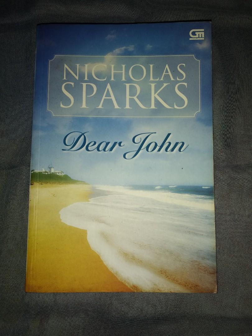 Novel Terjemahan Dear John Nicholas Sparks Buku Alat Tulis Buku Di Carousell