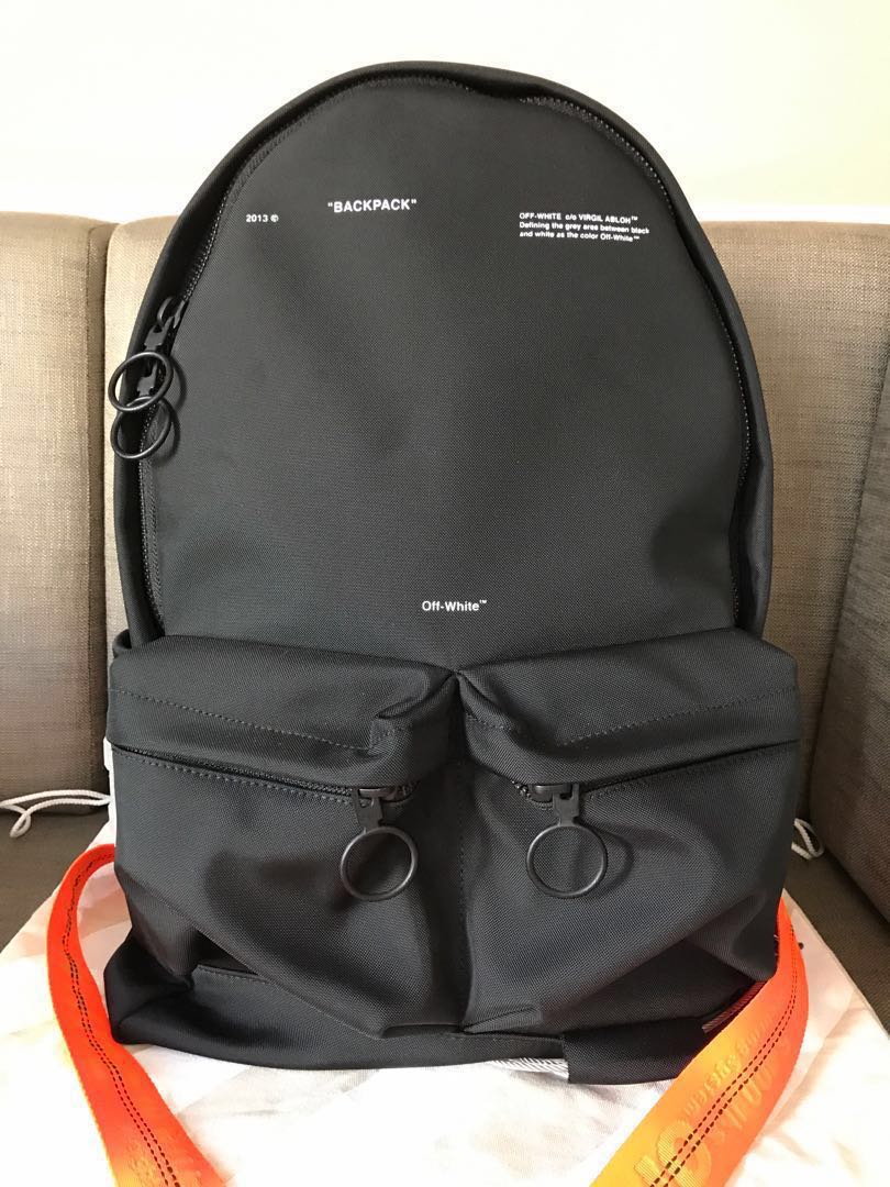 cheap off white backpack