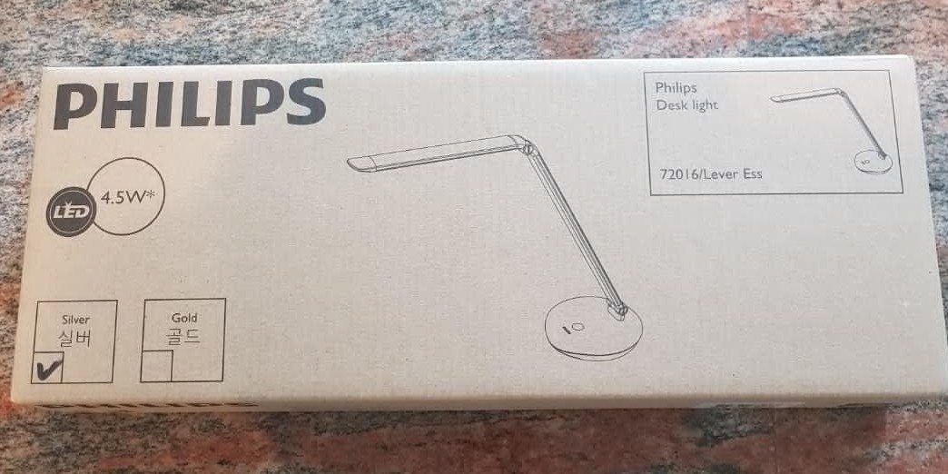 Philips LED Lever Desk Lamp Light 72016 neutral white 4000K