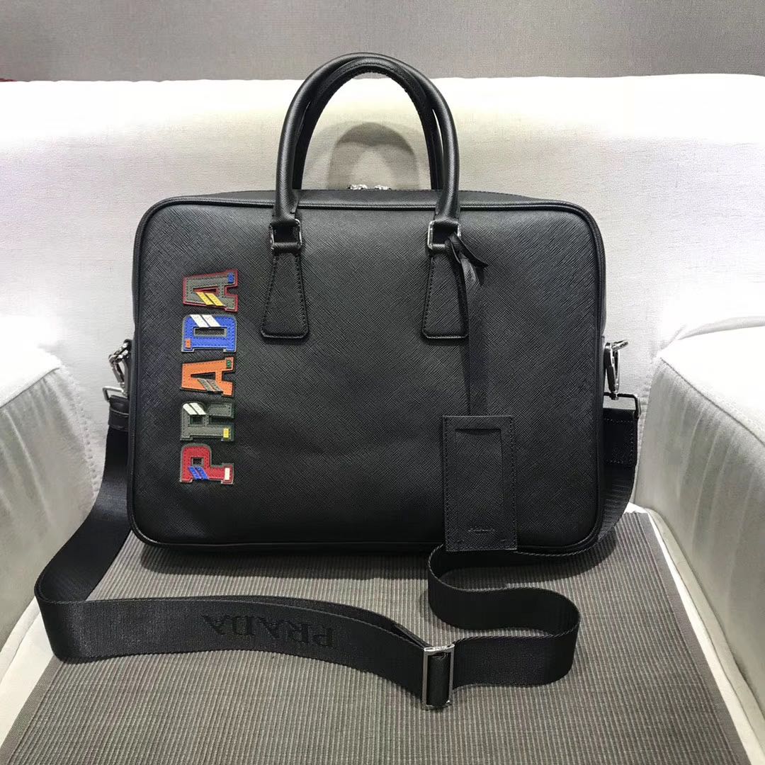 Prada Briefcase, Men's Fashion, Bags, Briefcases on Carousell
