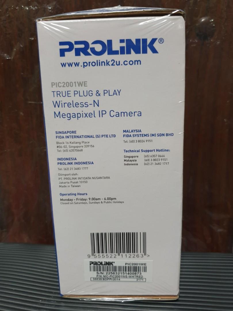Prolink Ip Camera Electronics Others On Carousell