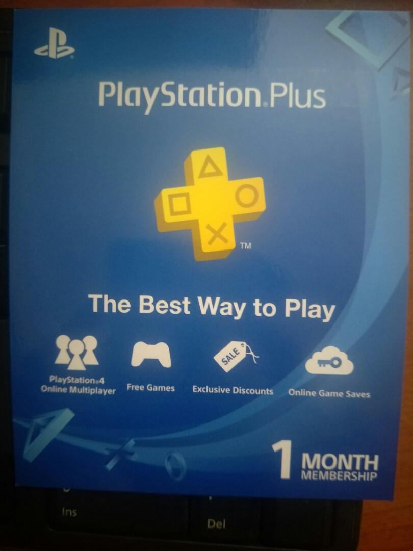 playstation 1 month membership