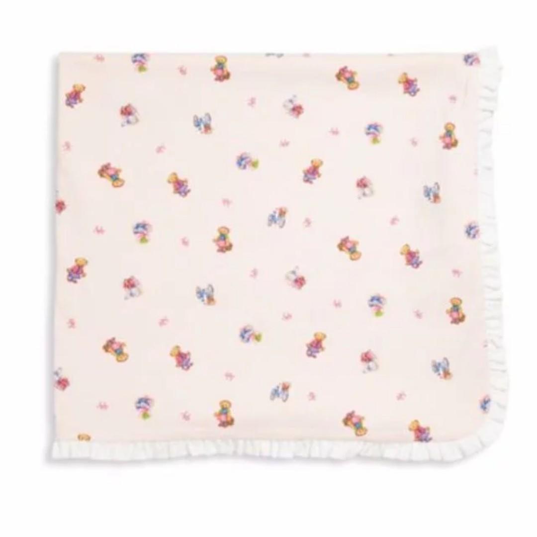 Ralph lauren baby blanket pink sales
