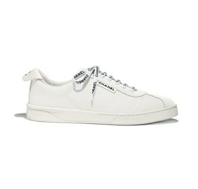 chanel sneakers womens white