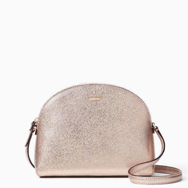 kate spade bag rose gold